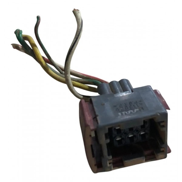 Plug Conector Motor Maq Vidro Motorista Corolla 2003 A 2008