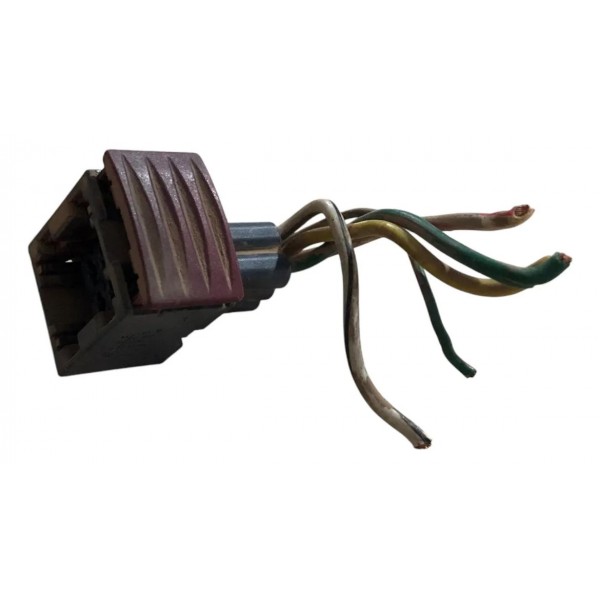 Plug Conector Motor Maq Vidro Motorista Corolla 2003 A 2008