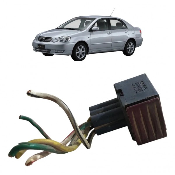 Plug Conector Motor Maq Vidro Motorista Corolla 2003 A 2008