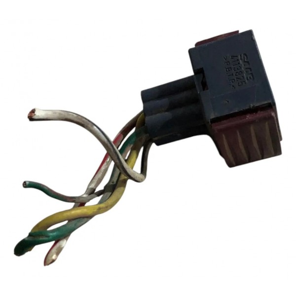 Plug Conector Motor Maq Vidro Motorista Corolla 2003 A 2008