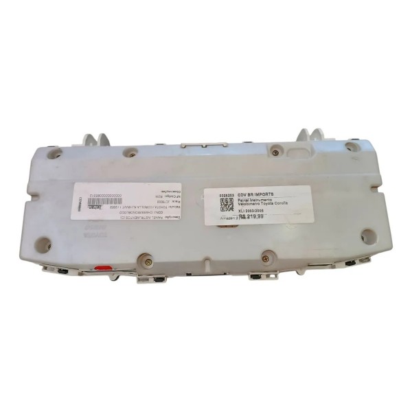 Painel Instrumento Velocímetro Toyota Corolla Xli 2003/2008 Preto