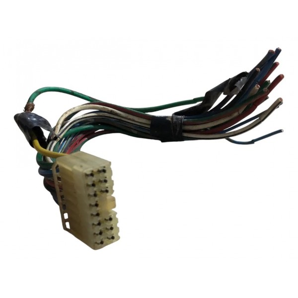 Plug Conector Botão Vidro Motorista Corolla 2003 A 2008