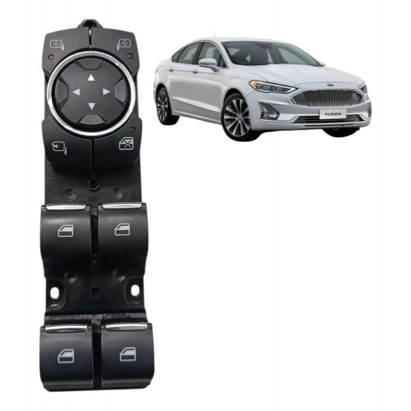 Botao Interruptor Vidro Eletrico Motorista Ecosport Fusion