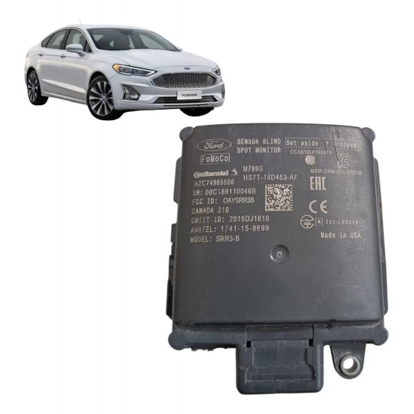 Modulo Sensor Ponto Cego Ford Fusion Awd Hs7t-14d453-af