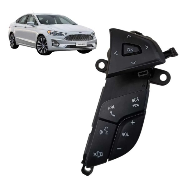 Botão Comando Voz Volume Fusion Dg9t9e740dcw 2017 2018 2019 Preto