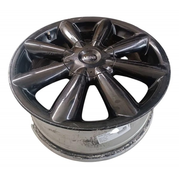 Roda Avulsa Aro 18 Mini Original Cooper Countryman S Preto  Preto