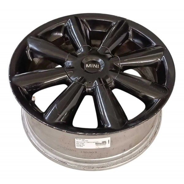 Roda Avulsa Aro 18 Mini Original Cooper Countryman S Preto  Preto