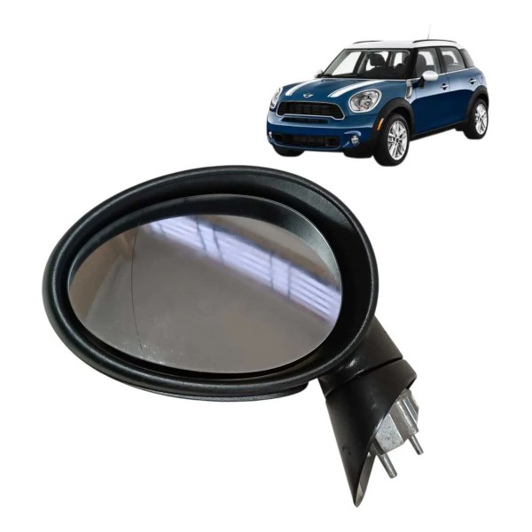 Retrovisor Eletrico Esquerdo S/capa Mini Cooper 2012 2013