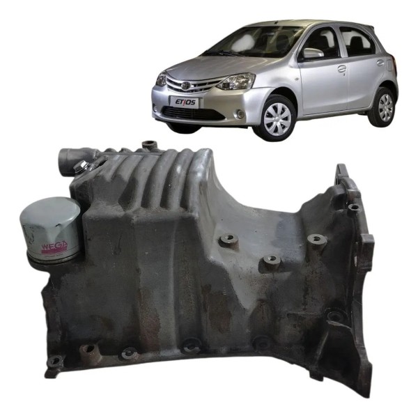 Sobre Carter De Oleo Do Motor Toyota Etios 1.5 2015 A 2019