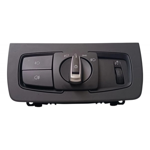 Botão Chave Luz Farol Milha Neblina Bmw 320i 2013 2014 2015 Preto