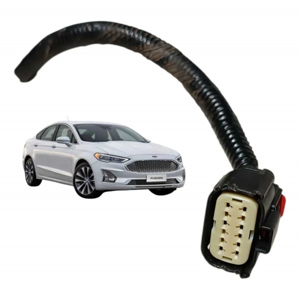 Plug Motor Seletor Marcha 08 Fios Ford Fusion 2017 2018 2019
