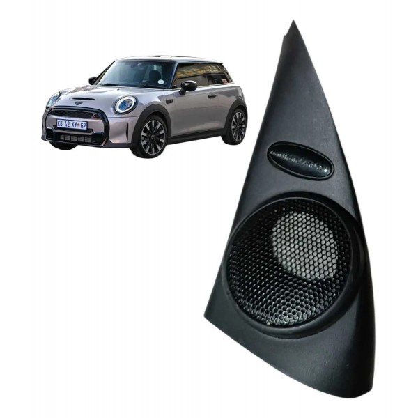 Moldura Retrovisor Alto Falante D. E. Mini Cooper Scyman Preto
