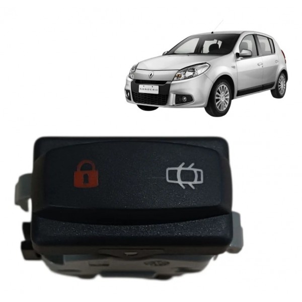 Botão Chave Trava Portas Logan Duster Sandero 2012 2013 2014