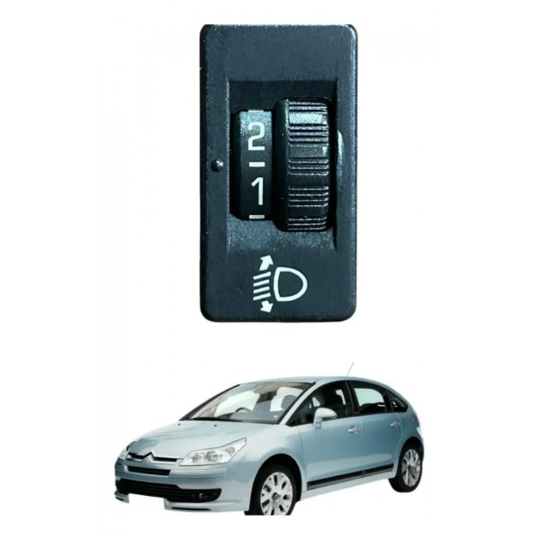 Botão Interruptor Reostato Luz Painel Citroën C4 2009 A 2013