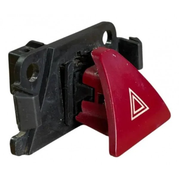 Botao Pisca Alerta Painel Original Peugeot 307 2002 A 2012 V Vermelho