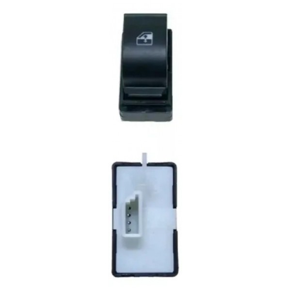 Botão Vidro Elétrico Simple Fiat Argo Cronos Mobi Led Branco