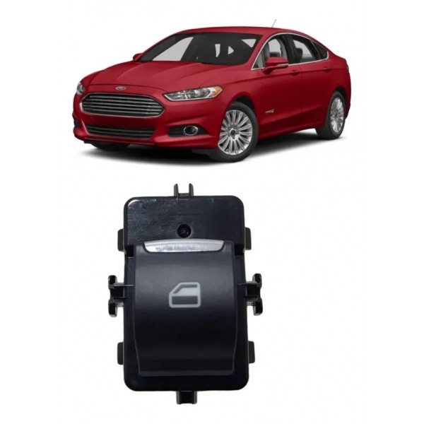 Botao Vidro Eletrico Traseiro Ford Fusion 2013 14 15 17 19