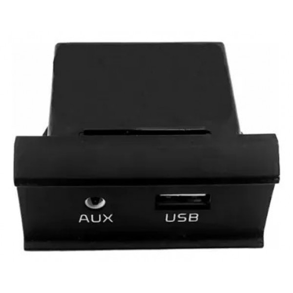 Entrada Usb Aux Kia Sportage 2018 A 2021 138 Preto Preto