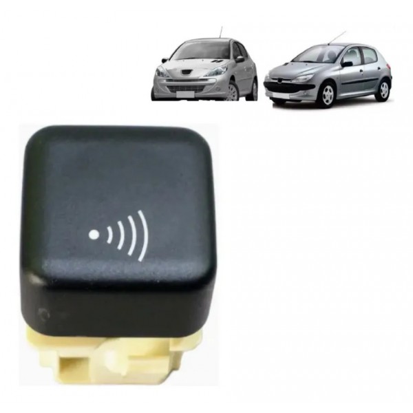 Botão Do Alarme Peugeot 206 207 6554kf--9648214177 Original