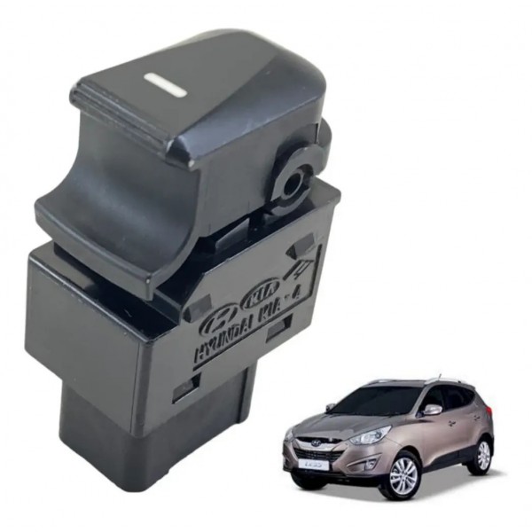Botão Vidro Dir Hyundai Ix35 2010-2015 Passageiro Original