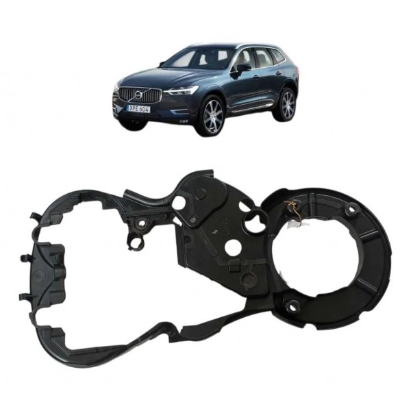 Tampa Capa Correia Dentada Volvo Xc40 Xc60 Xc90 2.0 16v Preto