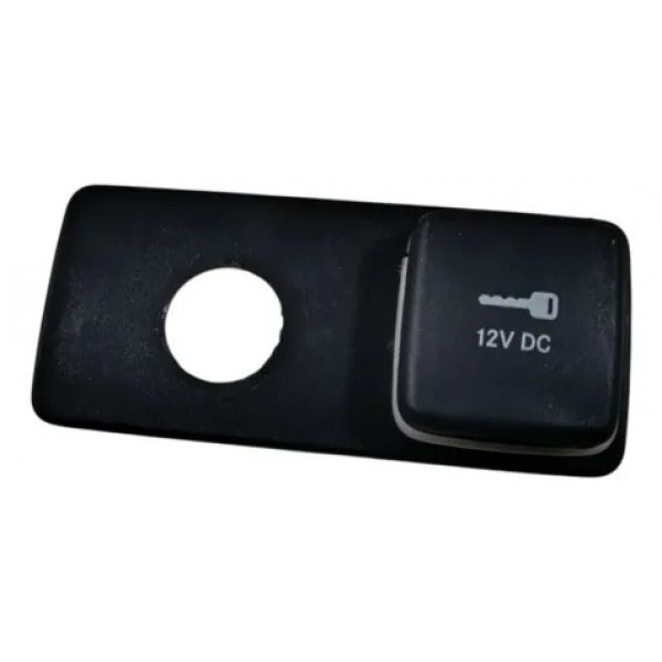 Tomada Moldura Plug Botão 12v Compass Renegade Toro 52056007 Petro