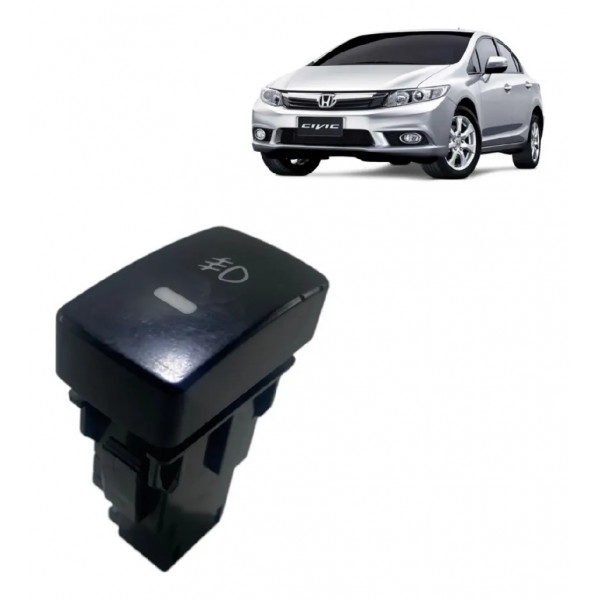 Botão Interruptor Farol Milha New Civic 2006 2007 A 2014