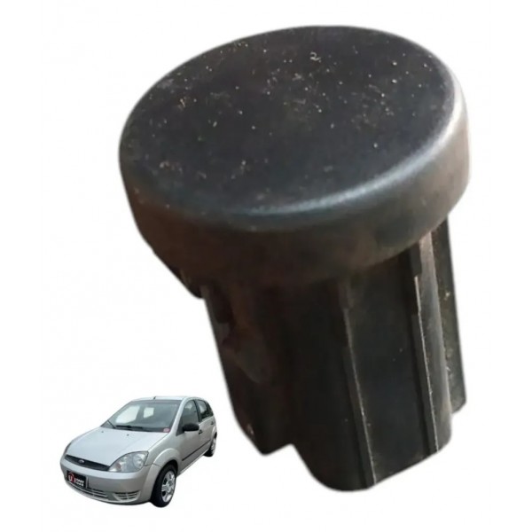 Botão Falso Painel Central Ford Fiesta 2005 2006 A 2010 Preto