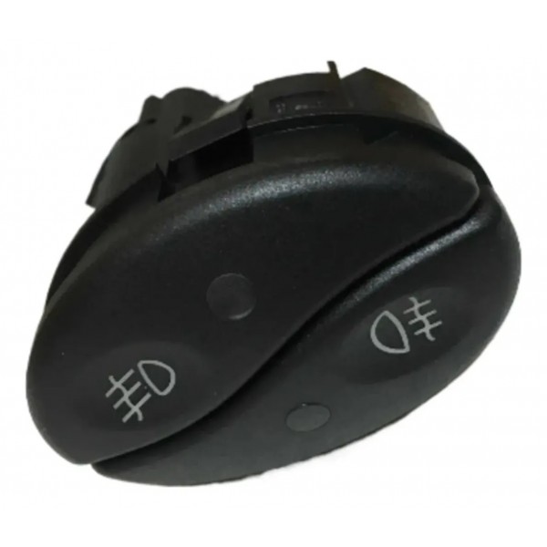 Botão Farol Milha Escort 1994 95 96 97 98 99 2000 01 02 2003 Preto