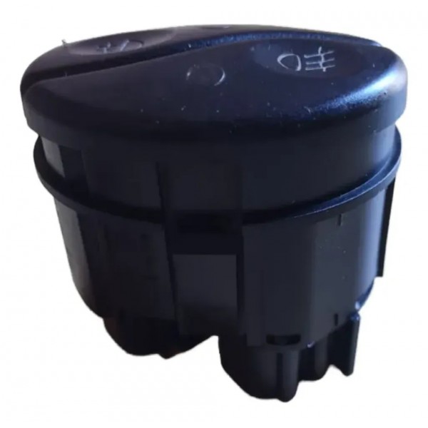 Botão Farol Milha Escort 1994 95 96 97 98 99 2000 01 02 2003 Preto