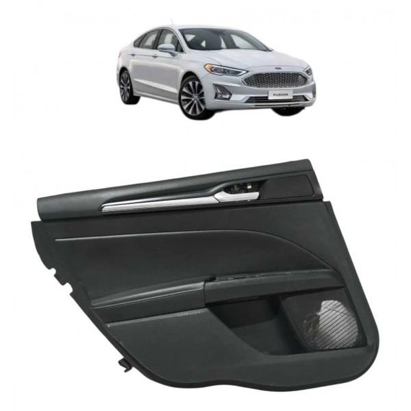 Forro De Porta Traseiro Esquerda Ford Fusion 2014 A 2019