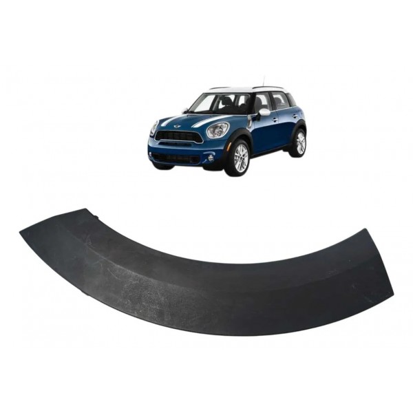Moldura Lateral Traseira Esquerda Mini Cooper Countryman  Preto