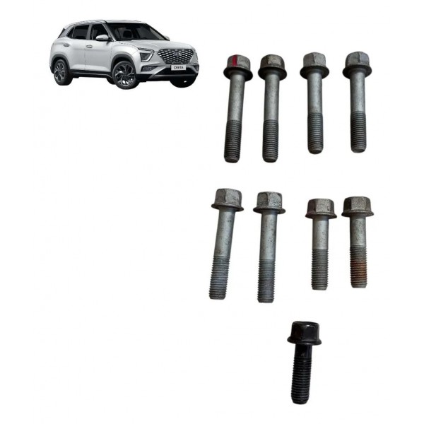 Kit Parafuso Caixa Cambio Aut Hyundai Creta Hb20 1.0 3cc