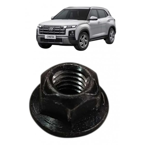 Porca Coletor Escape Hyundai Creta Hb20 1.0 3cc 120cv Turbo