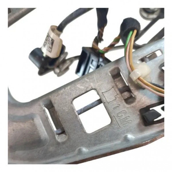 Base Circuito Conector Plug Buzina Volante Cruze 2013 2017 Cinza