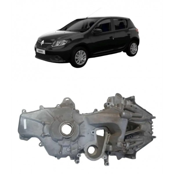 Tampa Frontal Motor Sandero 1.0 3cc 12v 2017 A 2023 Original