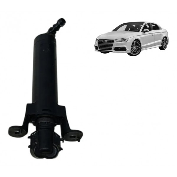 Motor Esguicho Farol Esquerdo Áudi A3 2014 A 2019 Original