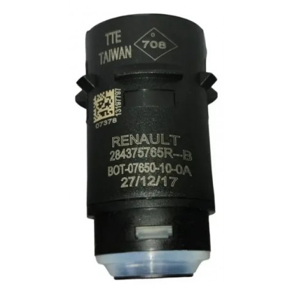 Sensor Estacionamento Renault Logan Sandero Duster Original Preto