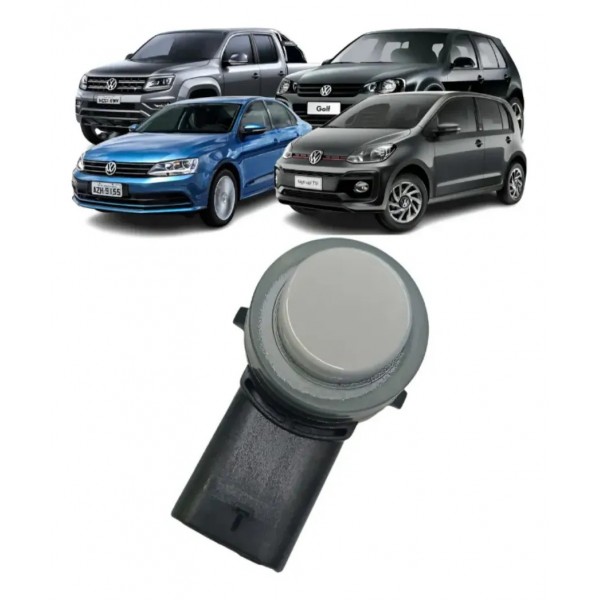 Sensor Estacionamento Vw Up Polo Nivus Amarok 5q0919275b Branco