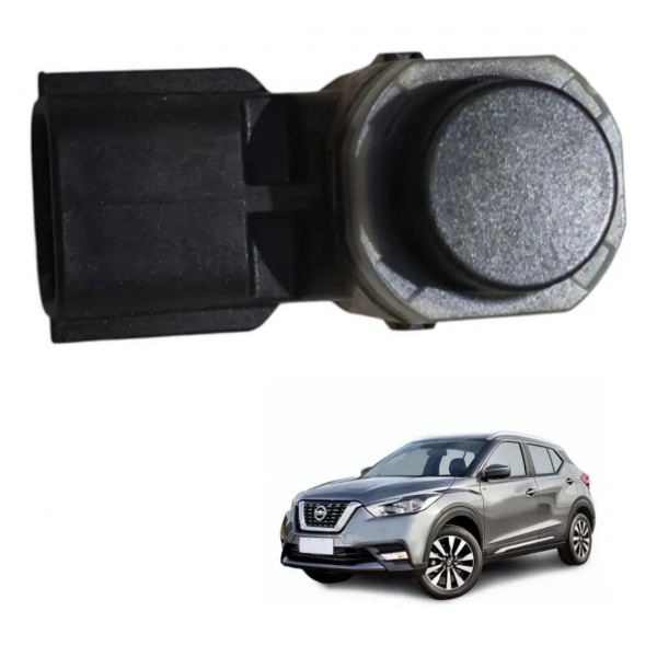 Sensor Re Estacionamento Nissan Kicks 2015 A 2023 284385ra1a Preto