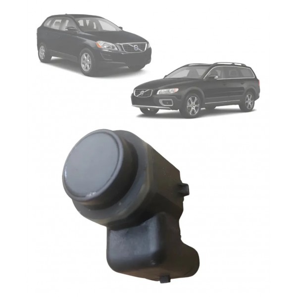 Sensor De Estacionamento 31341345 Volvo S60 V70 Xc60 Xc70 Preto