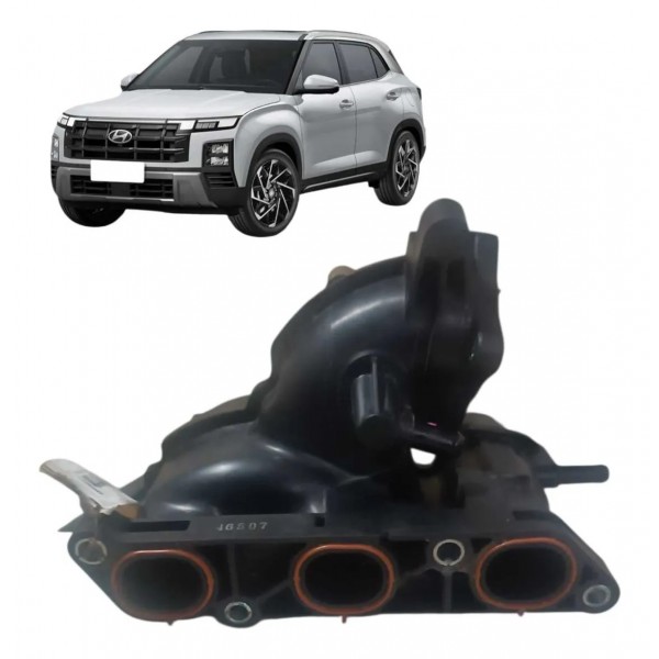 Coletor Admissão Motor Hyundai Creta 1.0 Turbo 3cc 2024 2025