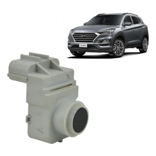 Sensor Ré Estacionamento Hyundai Tucson / Azera / Ix35 Ponta Ponta Do Sensor Preto