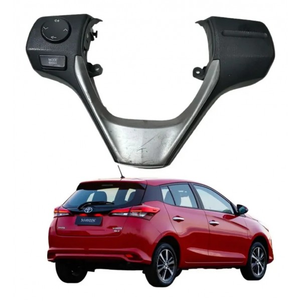Comando Botão Som Volante Toyota Yaris 2018-23