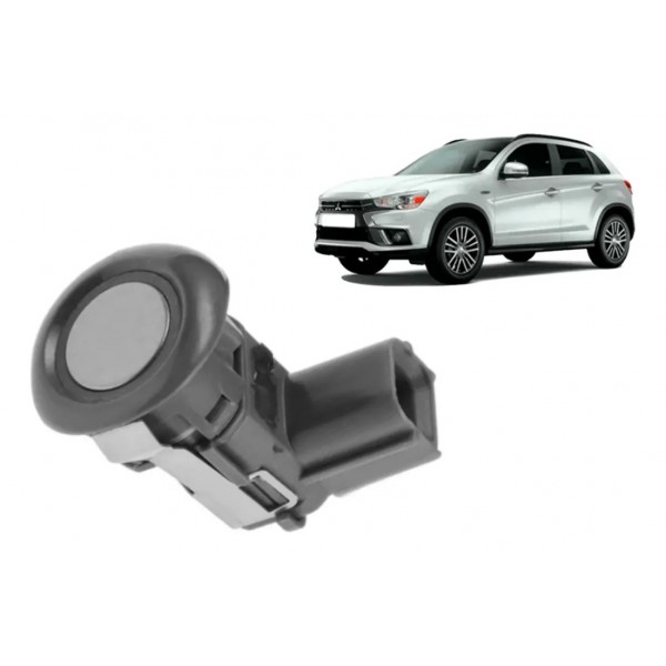 Sensor Re Estacionamento Central Mitsubishi Asx 8651a056ha Cinza