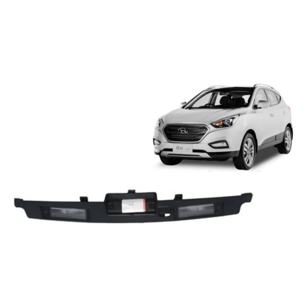 Moldura Aplique Luz Placa Hyundai Ix35 Original