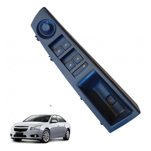 Comando Botão Vidro Motorista Gm Cruze C/detalhe 2011 A 2017