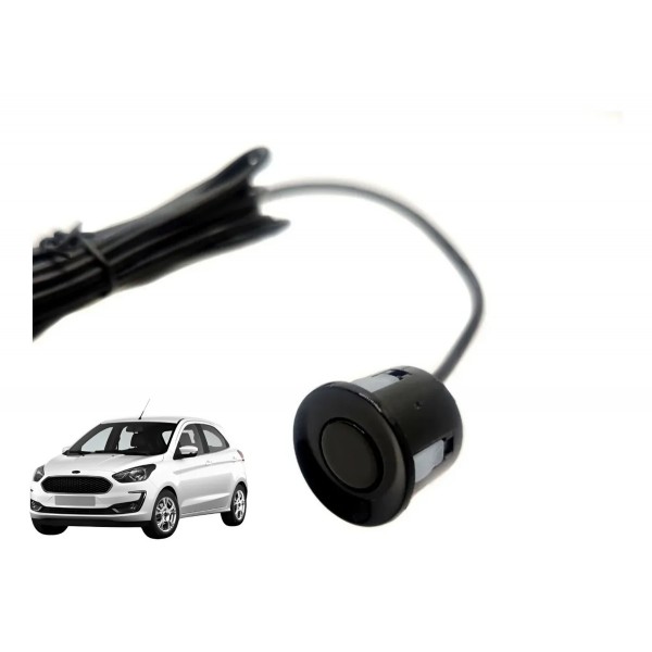 Sensor De Ré Estacionamento Ford Ka 2019 2020 2021 4 Pontos Preto