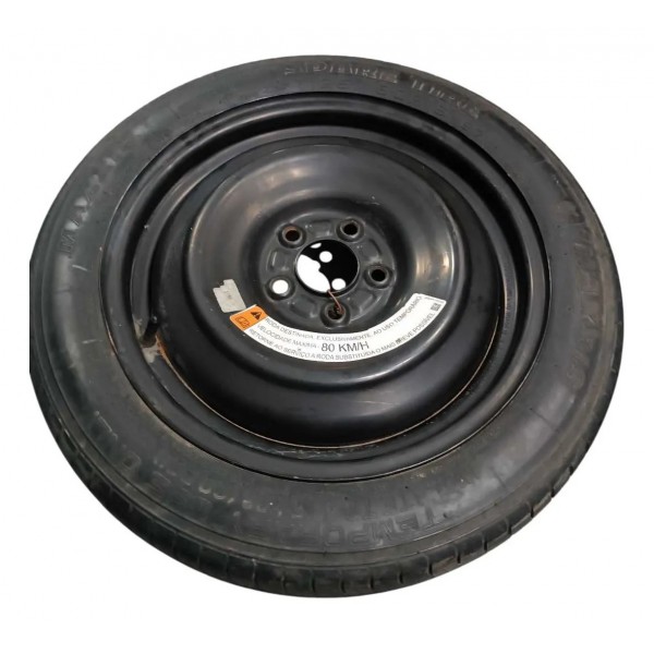 Estepe Roda Pneu Aro 16v Ford Fusion 2017 2018 2019 Original Preto