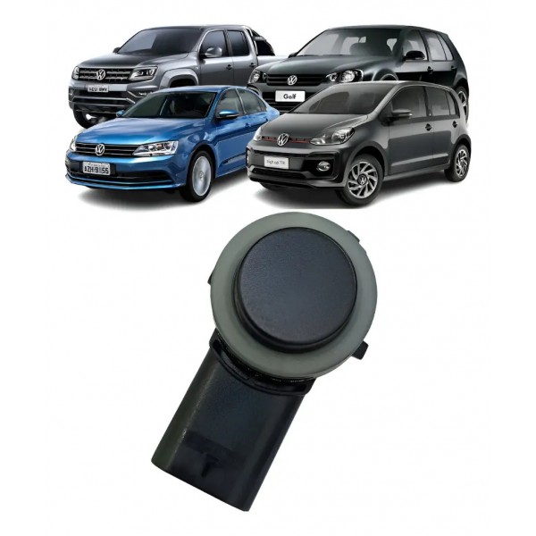 Sensor Estacionamento Virtus 2017 Em Diante 5q0919275b Preto